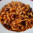Pasta e fagioli rossi. La superba!