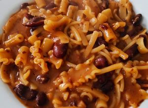 Foto di Pasta e fagioli rossi. La superba!