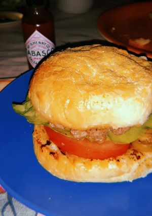 Una foto de El mejor Pan Tortuga de manteca para tu hamburguesa