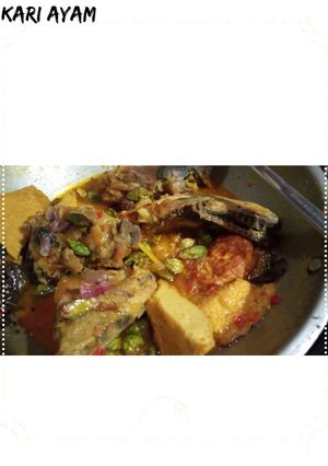 Foto resep Kari ayam pete