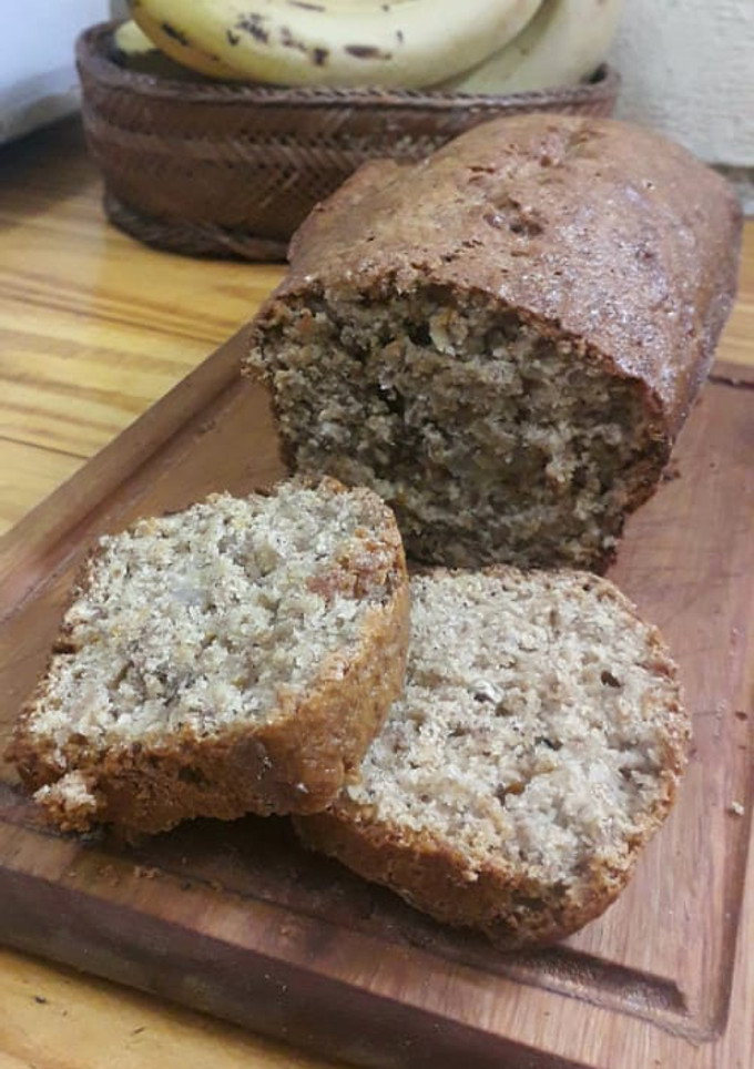 Una foto de Budín de Banana Fit