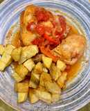 Pollo a la portuguesa