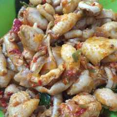 รูปของ Kulit ayam pedas