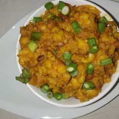 A picture of Beans&corn porridge #Abujamoms #Abjmoms.