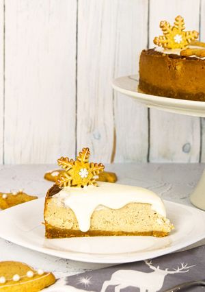 Mézeskalács sajttorta recept fotója