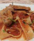 Pappardelle con Costine di Maiale al Sugo