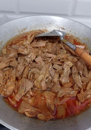Foto resep Gulai Cubadak (Nangka) Khas Minang(ini dia kuah gulai ketupat/lontong padang🥰)