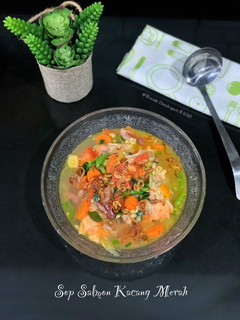 Foto resep Sop Salmon Kacang Merah