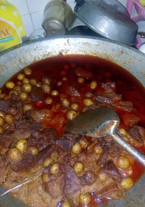 Foto resep Rendang daging plus kentang baby