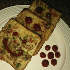 A picture of Bread Rawa (suji) Pizza.