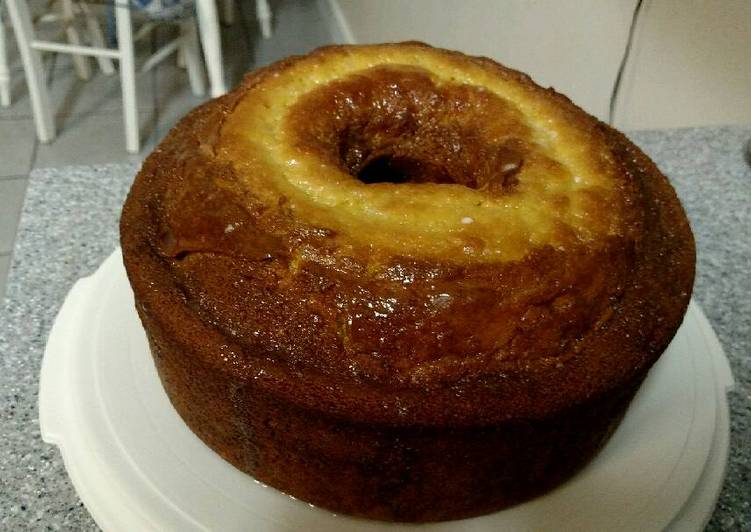 Easy to bake lemon pound cake