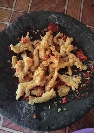 Foto resep Jamur geprek