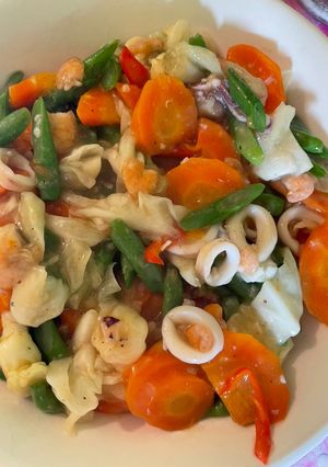 Foto resep Capcai seafood
