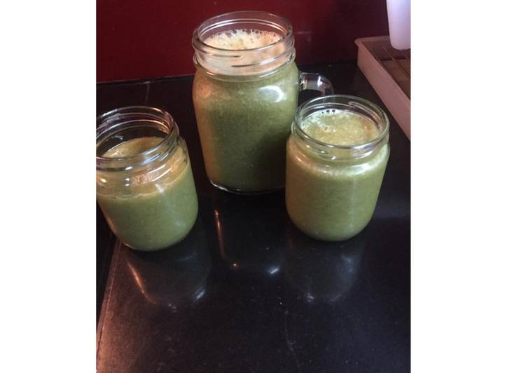 Bagaimana Menyiapkan Diet Juice Pear Lime Carrot Moringa (Daun Kelor) Chia Seed yang Enak
