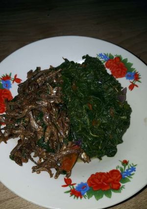 A picture of “Fulu" with Terere.