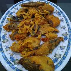 A picture of Ikan cuek goreng tepung simpel.