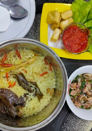 Foto resep Nasi liwet magic com