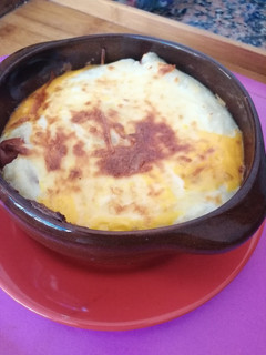 Una foto de Panchos con puré