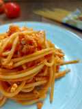 Spaghetti Ayam Tomat