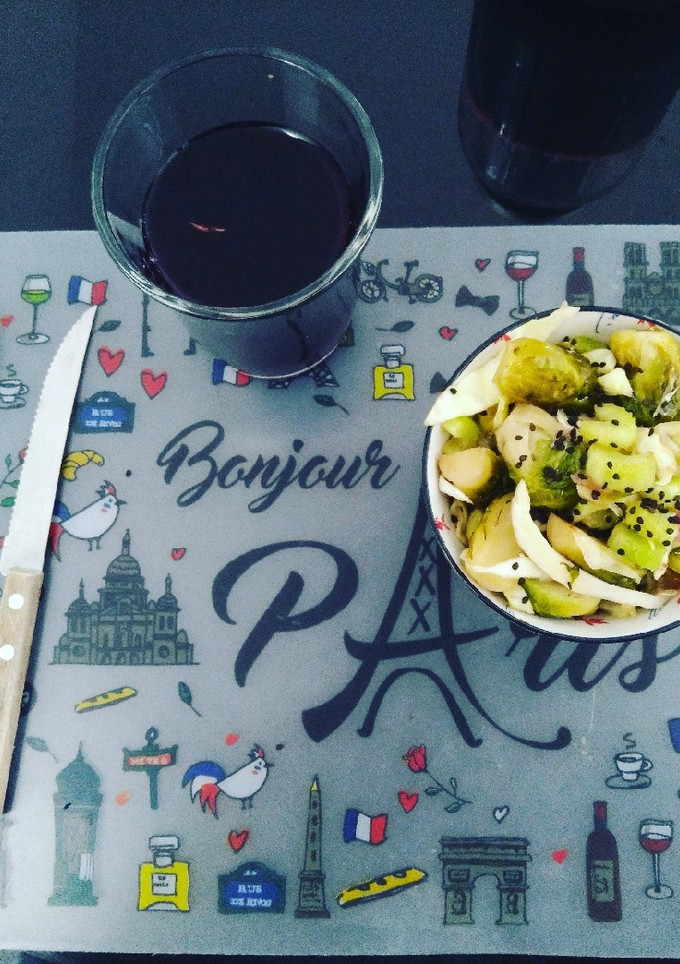 Una foto de Fideos de col Nutricionero style