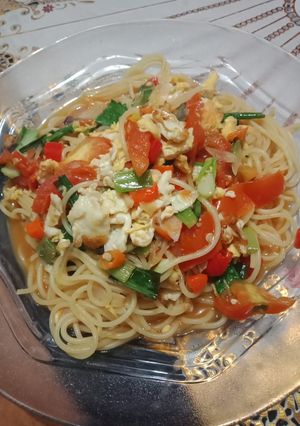Foto resep Spaghetti Tek-tek