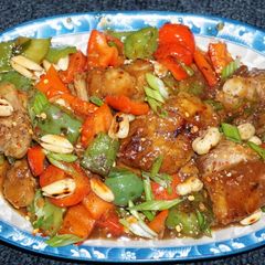 A picture of KUNG PAO PORK SPARES RIBS. JON’ STYLE.