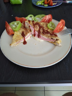 Töltött tortilla recept fotója