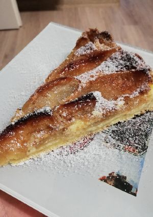 Almás sajtkrém torta recept fotója