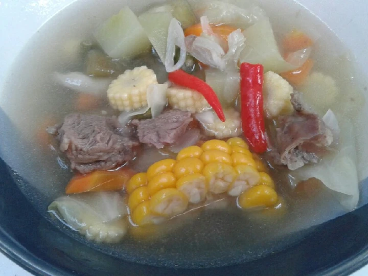 Langkah Mudah untuk Membikin Resep Sayur asem kuah bening yang Bisa Manjain Lidah Anti Ribet, Sempurna