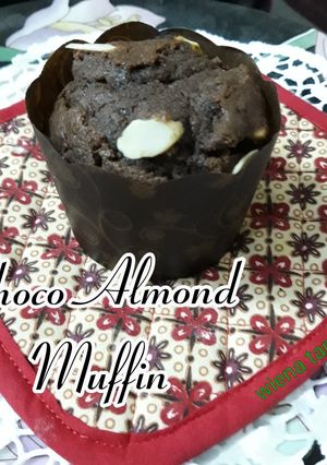 Foto resep Choco Almond Muffin | No Mixer