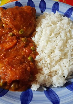 Una foto de Guiso de pollo