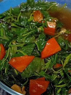 Foto resep Sup bayam wortel