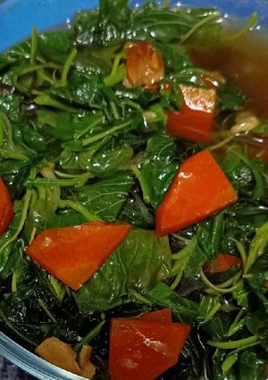 Foto resep Sup bayam wortel