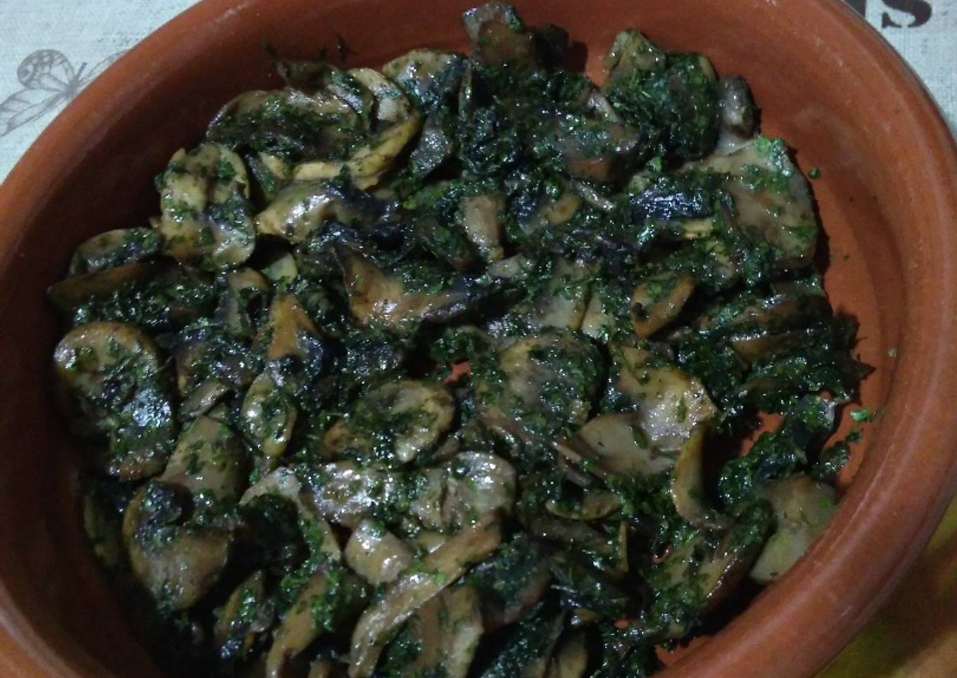 Champiñones al ajillo con thermomix