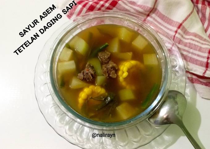 Resep 85 Sayur Asem Tetelan Daging Sapi Oleh Susi Nalirayn Cookpad