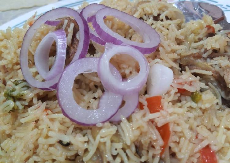 Step-by-Step Guide to Prepare Super Quick Homemade Mutton pulao