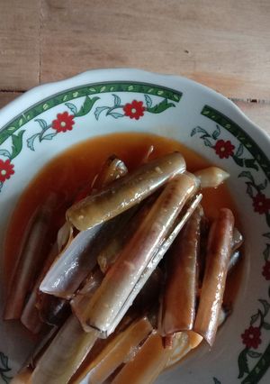 Foto resep 48) Kerang Bambu Saus Padang Simple
