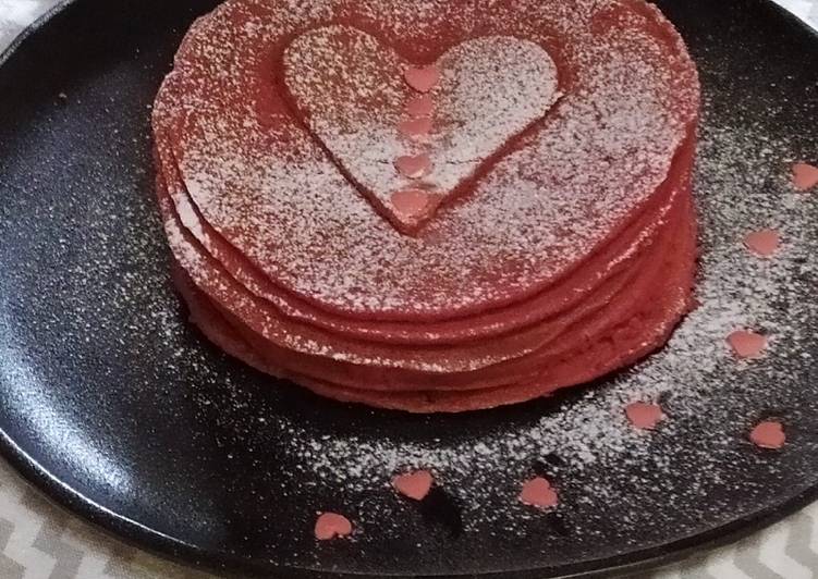 Steps to Make Veloce 🥞 pancake di barbabietola