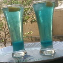 A picture of Blue curacao lemonode.