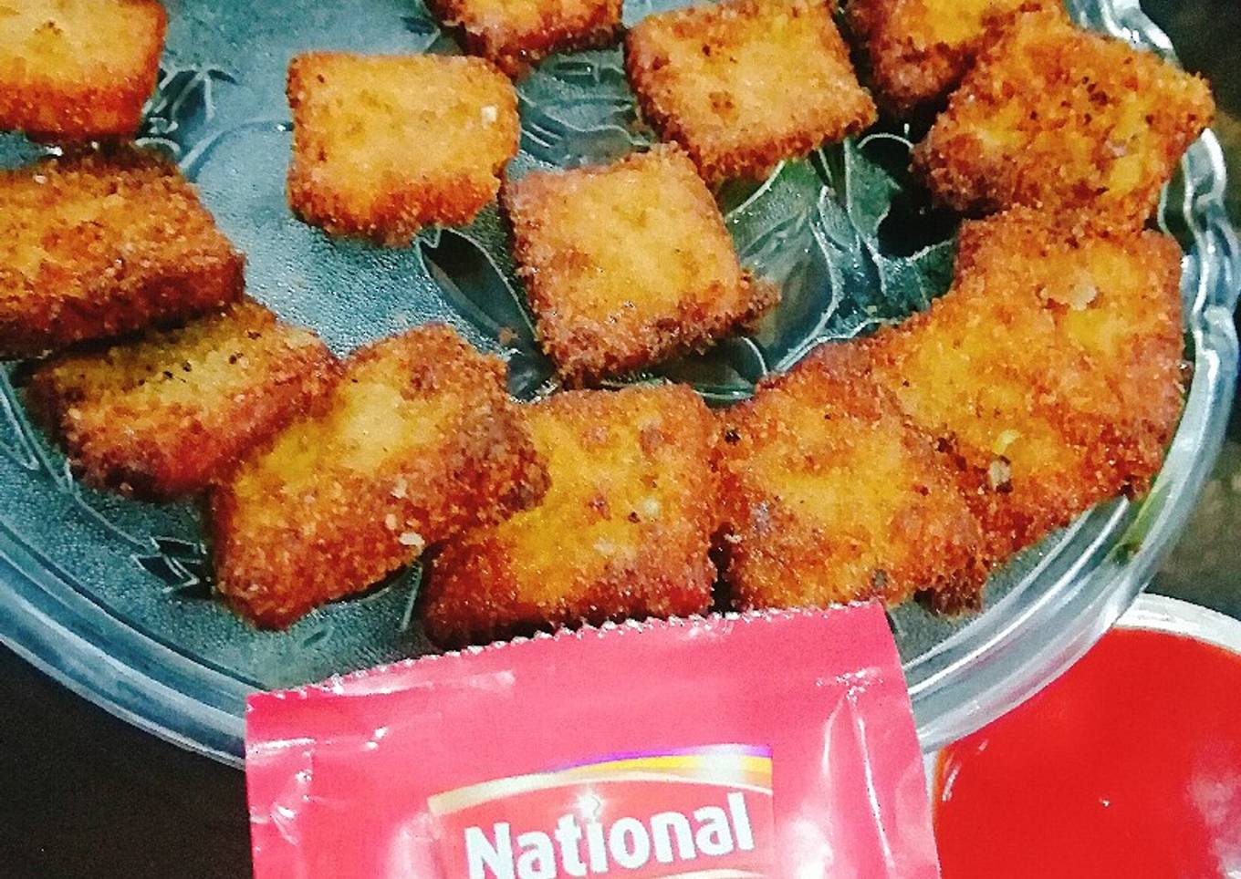 Children favourite crispy chicken nuggets 🍗😋