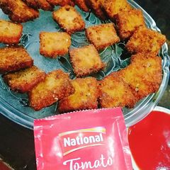 A picture of Children favourite crispy chicken nuggets 🍗😋.