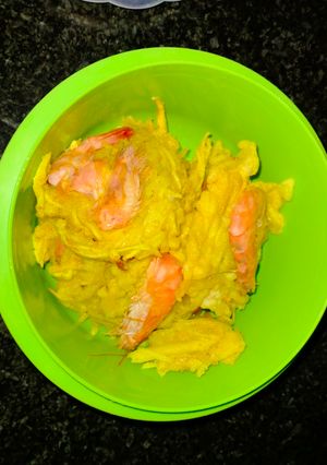 Hình của món Bánh tôm hồ tây.