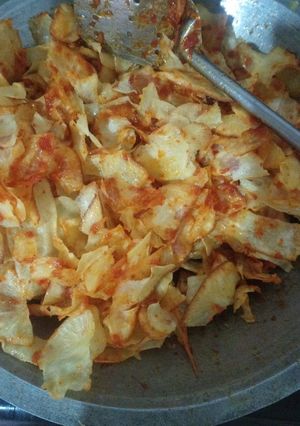 Foto resep Kripik singkong super pedas cabe setaaaaaaaannnnn!!!!!!!!