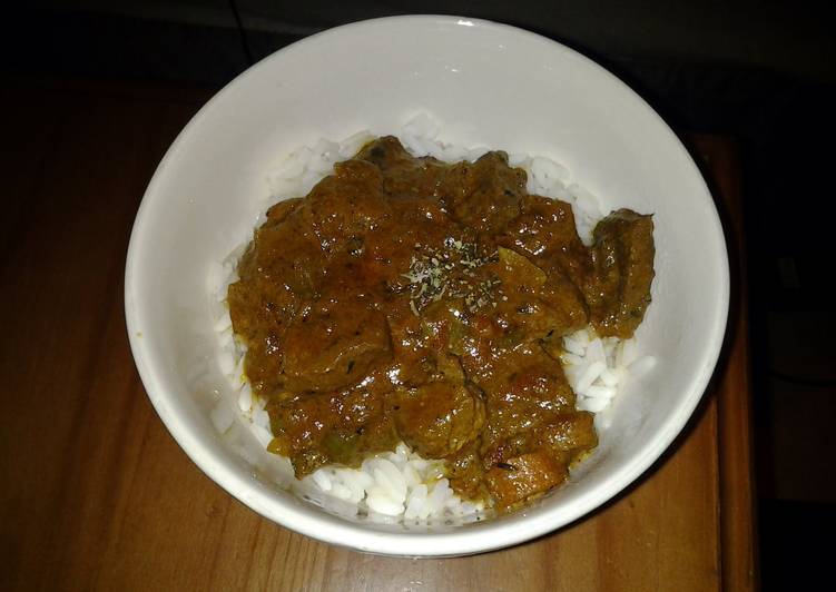 5 Easy Dinner sweet curry beef