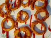 A picture of deep fried onion rings