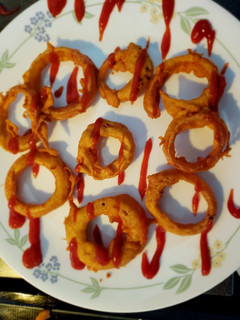 A picture of Onion rings😋.