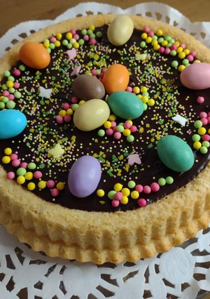 Foto di Crostata morbida al cioccolato