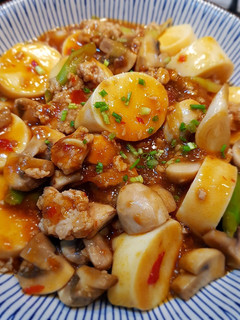 Foto resep Chilli Bean Tofu Mushroom