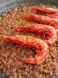 Arroz de gambas rojas