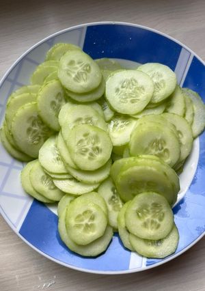 Ecetes uborkasaláta recept fotója